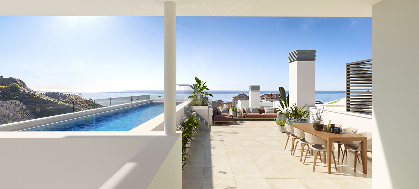 Middle Views III: Luxury apartments and penthouses in Fuengirola.