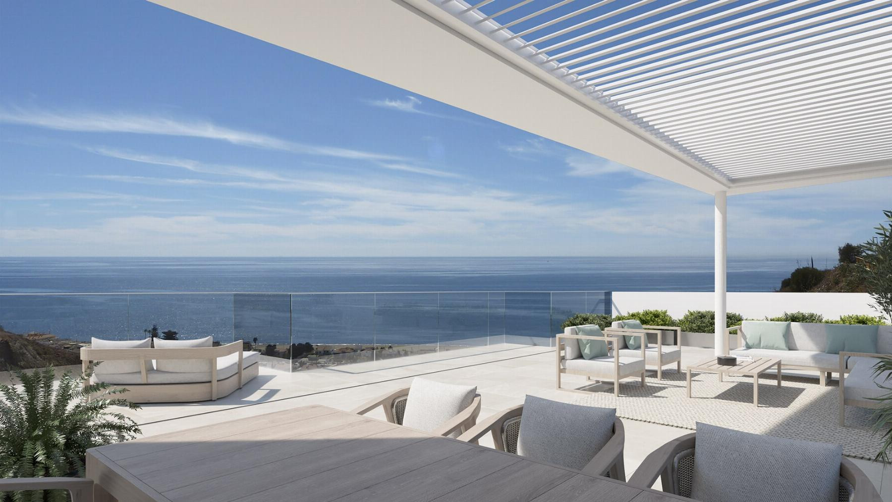 Idilia Mare: Apartments and penthouses with ocean views in Rincón de la Victoria.