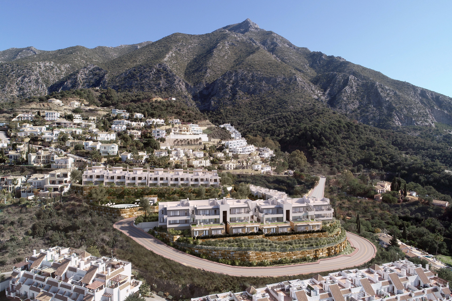 Almazara Hills: Apartments and Penthouses surrounded by nature and close to Marbella