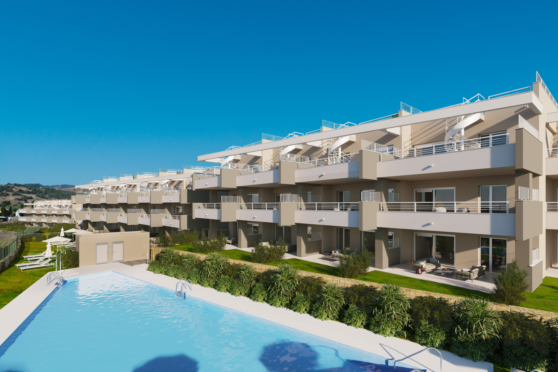 Sunny Golf: Modern frontline golf apartments and penthouses in Estepona.