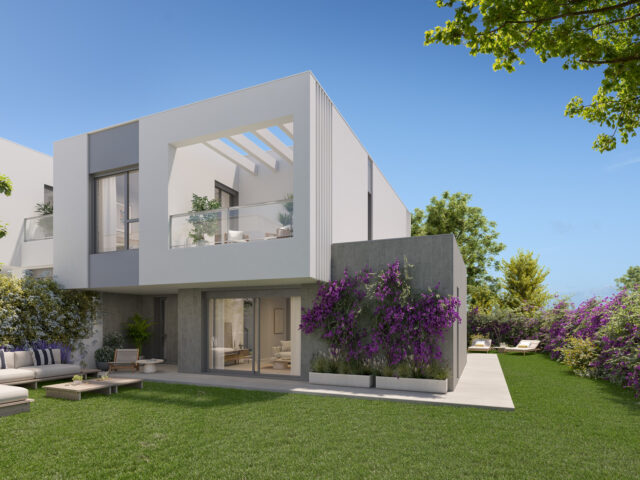 Estrella del Mar Villas: New quality townhouses in Elviria playa, Marbella (last 2 units)
