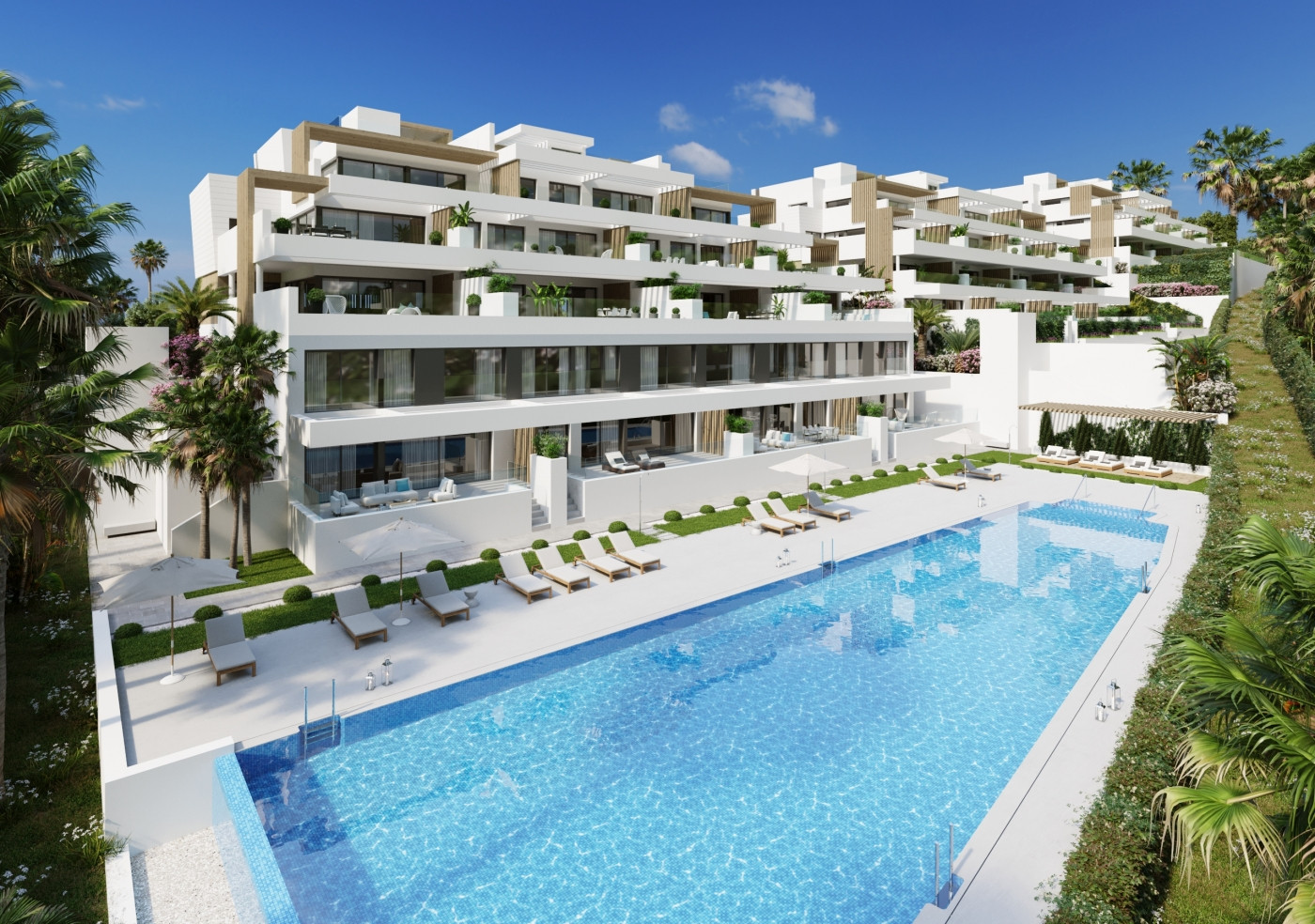 LIF3: Contemporary apartments and penthouses in Estepona