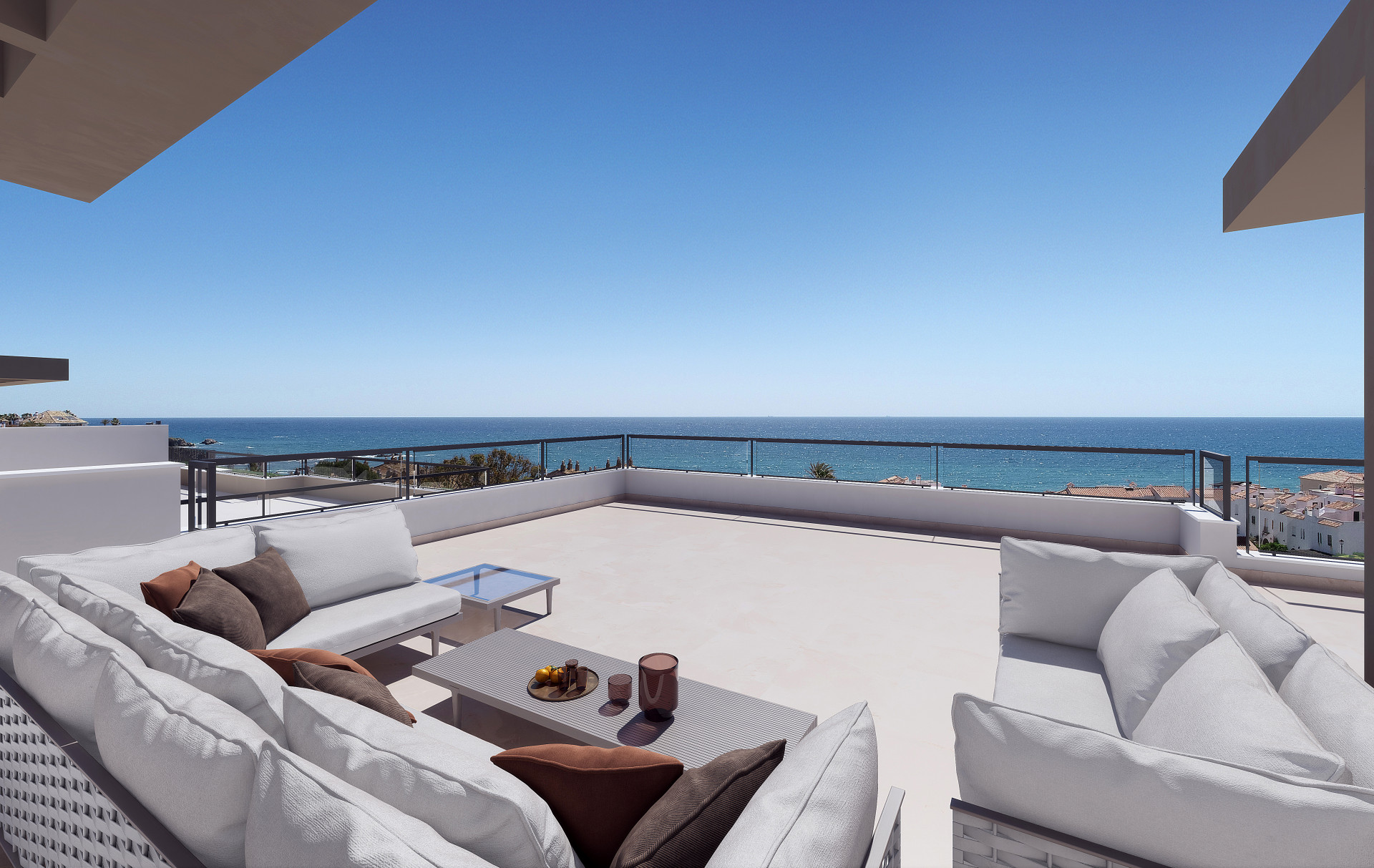Solemar: Apartments with amazing seaviews in Casares Beach.