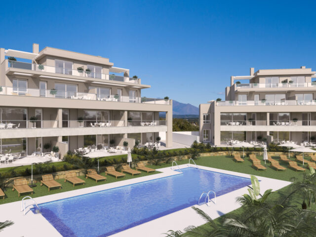 Exclusive three bedroom flat in the prestigious Club San Roque, Cadiz.