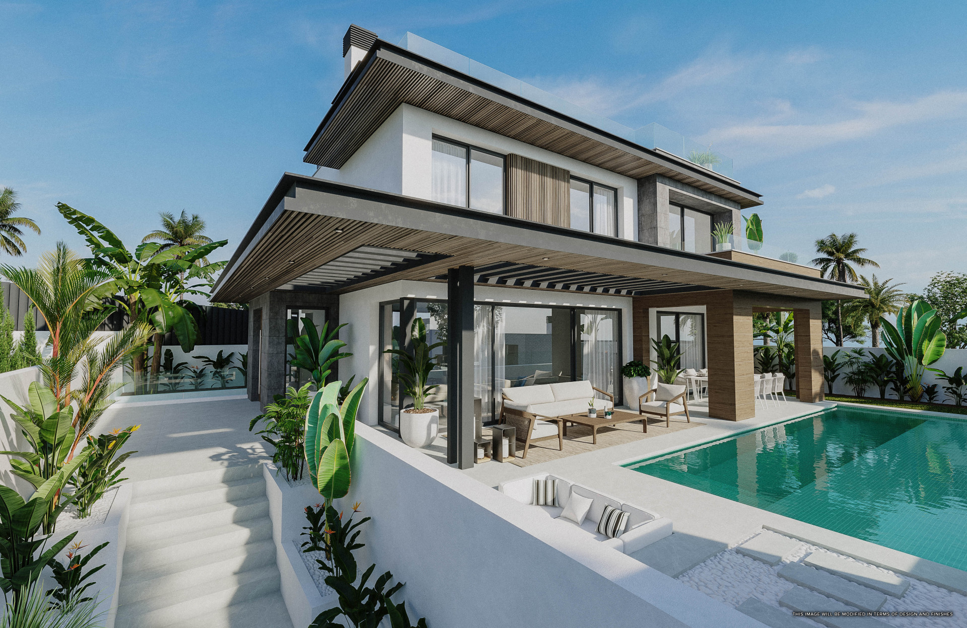 One Bali Villas: New residential development of 19 luxury villas with panoramic sea views located in La Cala de Mijas.