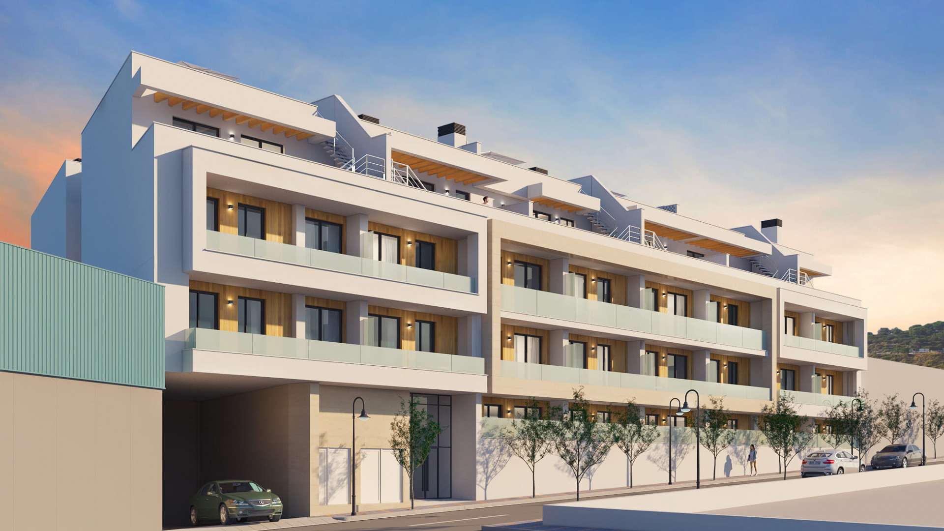 Residencial Mijasol: Development of 56 homes from 1 to 3 bedrooms in Mijas Costa.