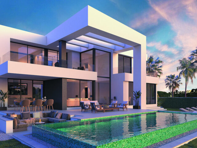 Mirador Colinas del Limonar: Luxury residential project consisting of only 10 villas with sea views located in Malaga.
