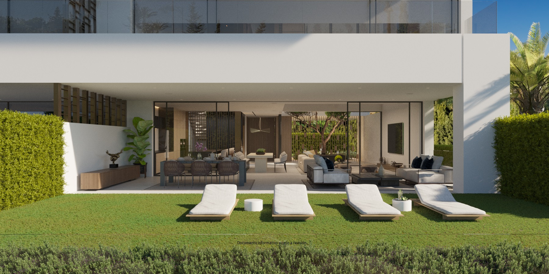Vilas6: Exclusive project of six villas of avant-garde design and high construction quality in Marbella.