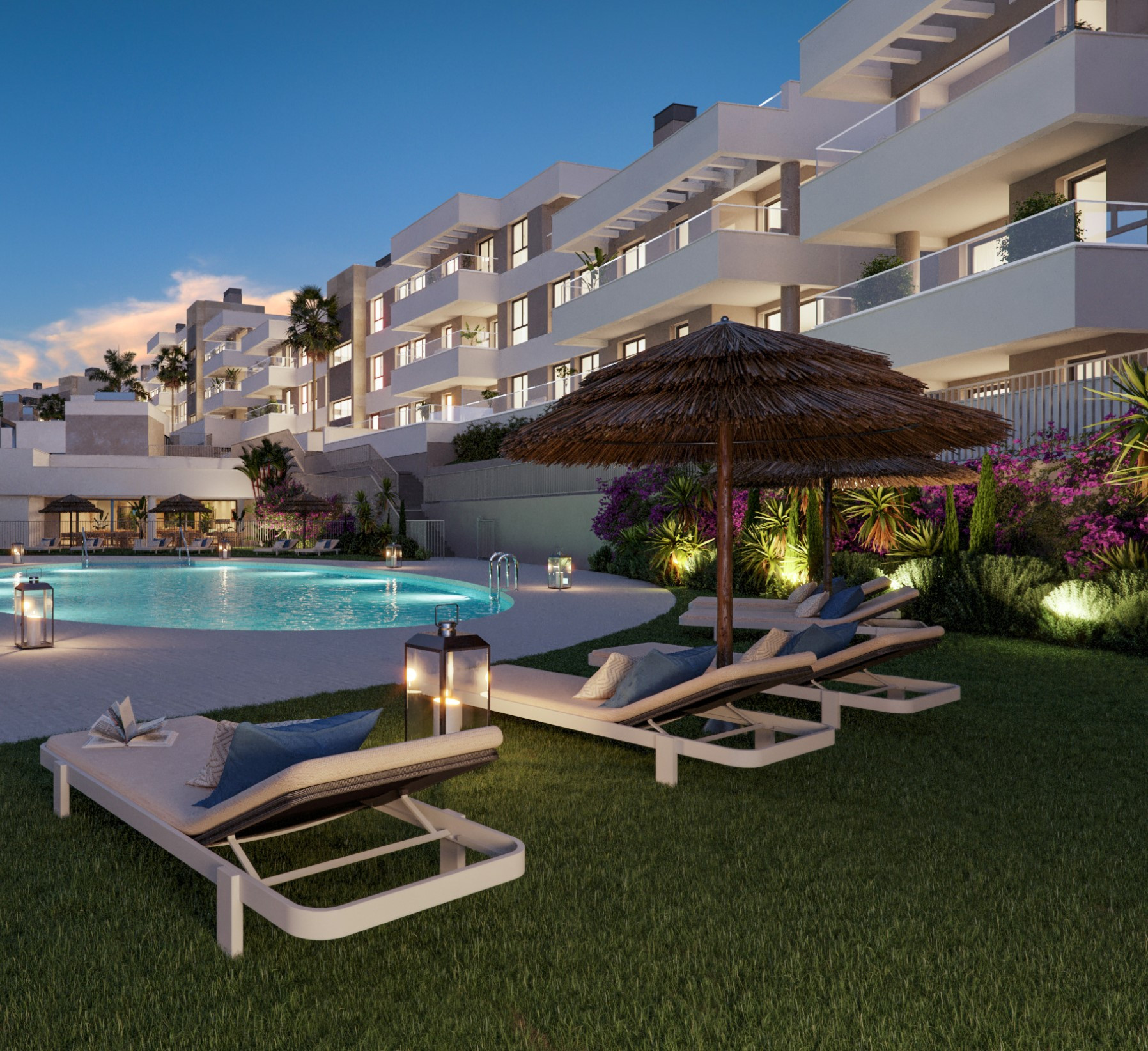 Scala: New residential complex with 1 to 4 bedroom homes located in Estepona.