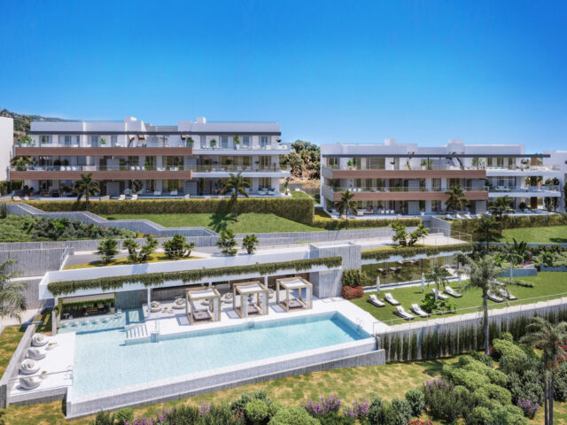 Quintessence: New residential project of 96 flats and penthouses located east of Marbella.