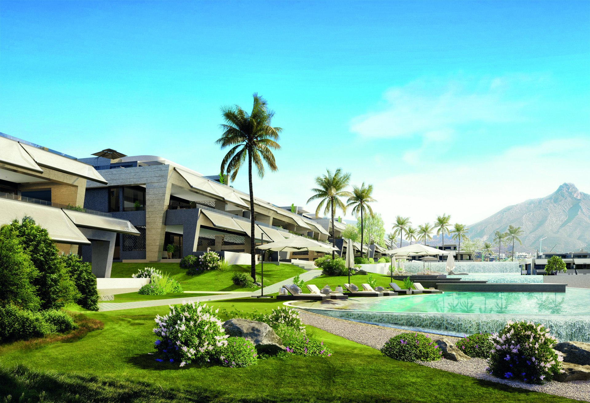 Epic Marbella: New private residential complex with luxury homes located in Marbella.