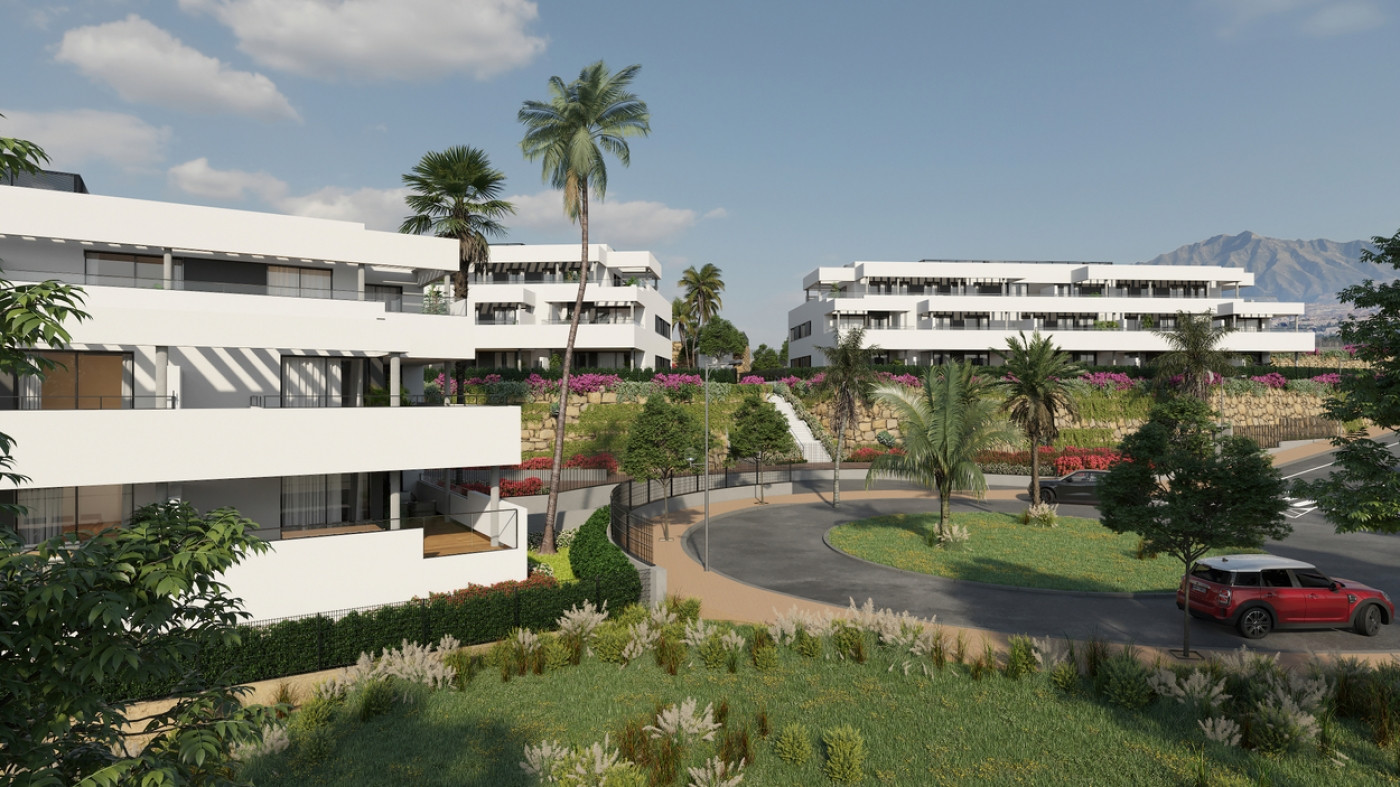 Camarate Hills: Private residential complex overlooking the coast of Casares.