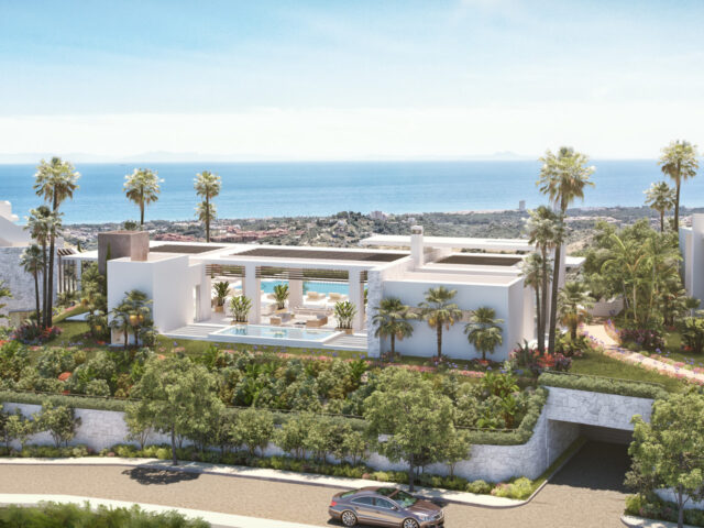 Ocean View: New development of 44 homes with sea views in Ojén.