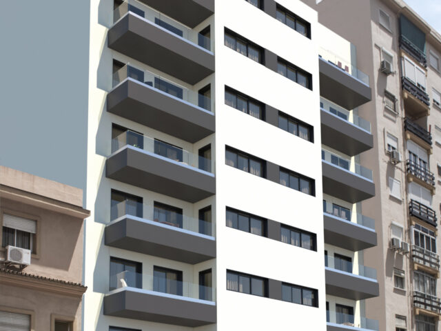 Metropolitan Homes: 35 new flats with great views of the city of Malaga.
