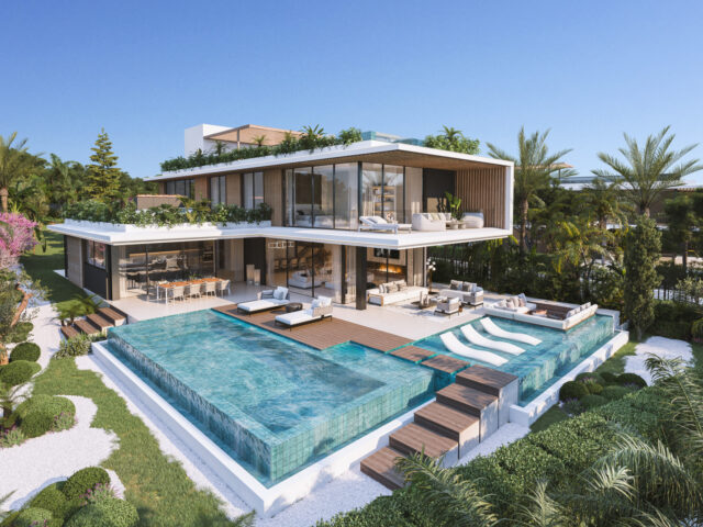 Villa One in Exclusive Development of five luxury villas in sought-after Camojan area of Marbella's Golden Mile