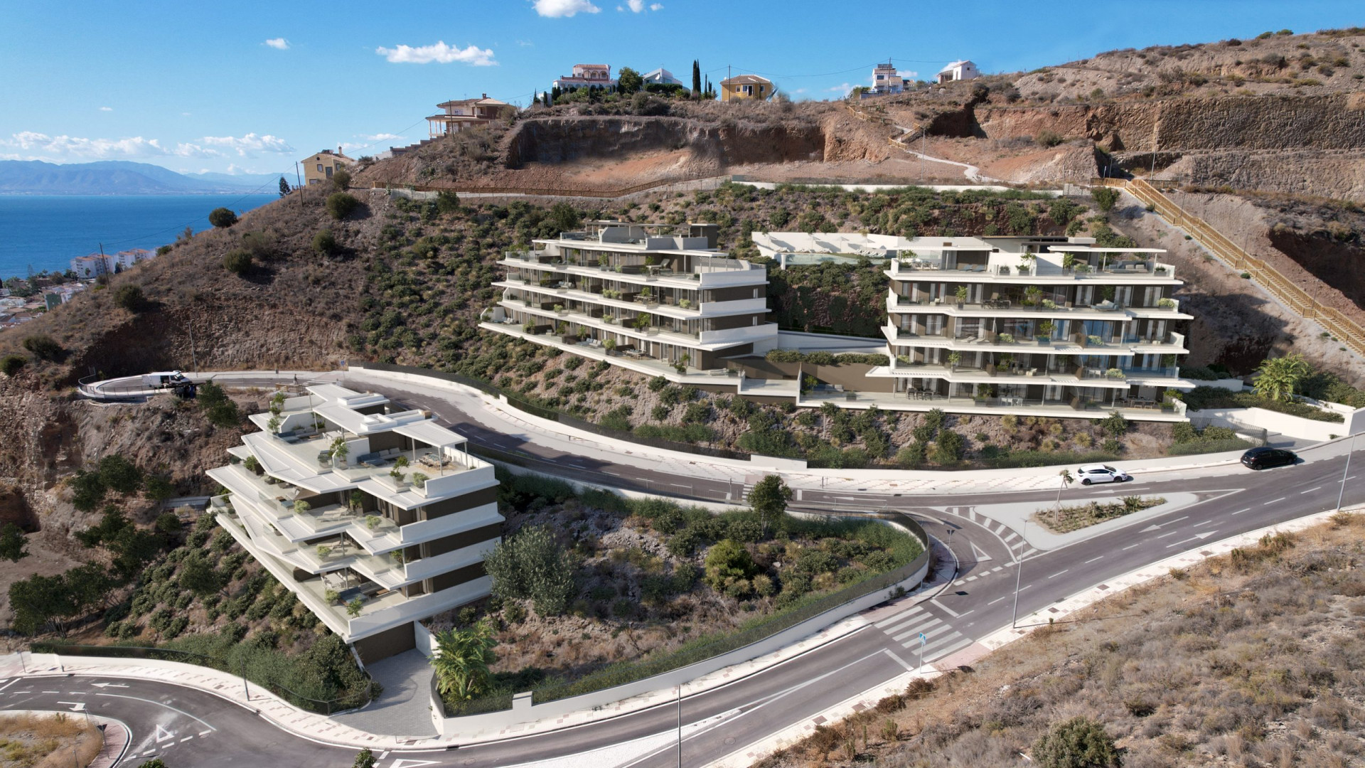Idilia Mare: Development of 34 modern flats and penthouses with sea views in Rincón de la Victoria.